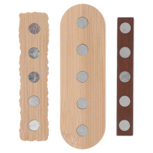 3Pcs Base De Para Unhas Com Suporte De Acrílico E