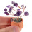 Mini Árvore De Cristal Artificial 7 Galhos Para Decoração De 4
