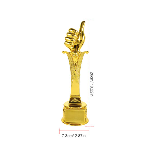 Thumb Trophy Wedstrijdtrofee Decoratief Model Voor Op Het 1