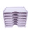 Simple File Storage Box Desktop Container Büro Weiß 1