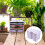 Simple File Storage Box Desktop Container Büro Weiß 7
