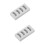 2 Silikon Backform Für Fondant Umkehrform 7