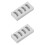 2 Silikon Backform Für Fondant Umkehrform 5