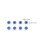 45Pcs Blue Plastic Craft Eyes Realistic Button Eyes for 2