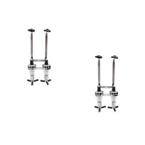 2 Stuks 2- Alcohol Dispenser Muurbevestigd 30 Ml 2