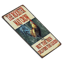 Rural Metal Plaque Kitchen Bar Wall Art Iron Tin Sign-3112