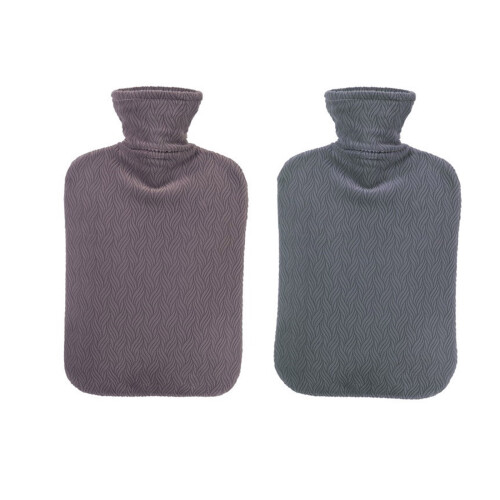 Hot Water Bottle Large Capacity Fast Warming Solution-Dark Grey 1