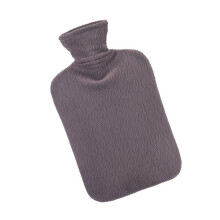 Sac d'eau chaude de grande capacité, bouillotte,-brun