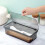 Boîte de rangement de baguettes en plastique robuste,-gris 6