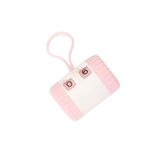 Handheld Knitting Progress Trackers Portable Plastic-Pink 1