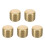5Stk Wasserdichte Pillenbox Kompakt Rund 7