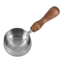 Metal Milchkrug Mit Holzgriff Für Und Milch