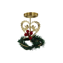Bougeoirs de bougies chauffe-plat de Noël, bougeoirs de Noël,-01