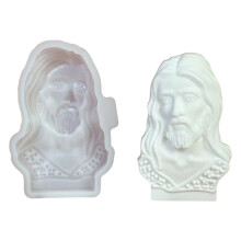 Moule de moulage en Silicone texturé, Statue de buste du