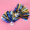 2 Cheerleading Flower Ball Gladde Ring Pompons Duurzaam 5