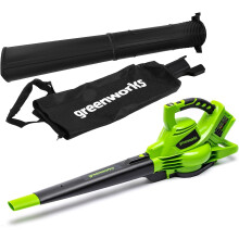 48V (24V x 2) Leaf Blower / Leaf Vacuum 322 km/h - tool only