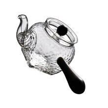 1St Transparante Glazen Theepot Met Handvat Hittebestendig