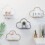 Cloud Shaped Desktop Buchablage Aus Metall Draht Für Zuhause Büro 11