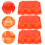 100 Stuks Plastic Eierdoos Eieropbergcontainer 6