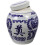 Blue And White Porcelain Urne Für Menschliche 8