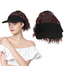 Curly Ponytail Baseball Cap: Synthetisches Haarteil Für