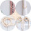 1Set Holzperlen Vorhangband Mit Halterücklauf 3