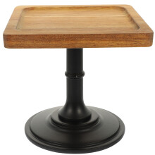 Footed Fruit Tray, Holz-Display Tablett, Desktop Aufbewahrungsschale