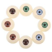 16 Realistische Acryl Augäpfel Für Puppenbau Und
