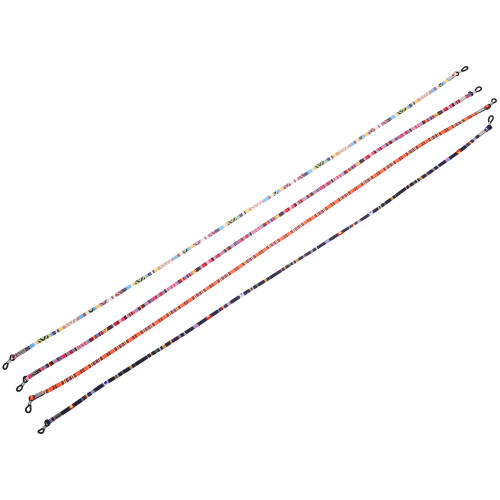 8 Brillenhalter Wollmischung Ethno-