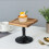 Footed Fruit Tray, Holz-Display Tablett, Desktop Aufbewahrungsschale 5