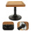 Footed Fruit Tray, Holz-Display Tablett, Desktop Aufbewahrungsschale 3