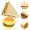 2Stk Künstlicher Hamburger Imitat Fotografie 5