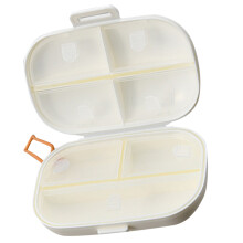 2Stk Tägliche Pillenorganizer 7 Fächer Tragbar Taschengröße