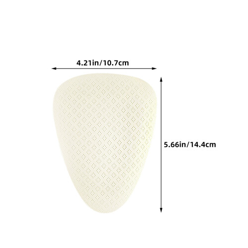 6 Onzichtbare Waterdichte Concealer Pads Vrouwen Beige 1