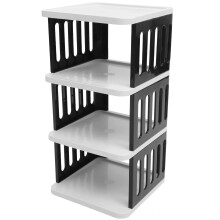 Schuhregal Für Die Garderobe 4-Etagerig Platzsparend