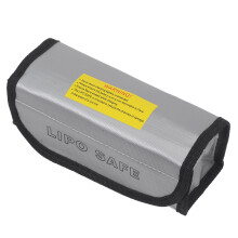 2Stk Ladbares Batterietasche Lipo Aufbewahrung Feuerfeste