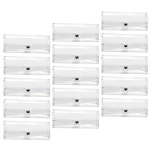 30 . Transparente Brillenetuis Mit Druckknopf Für Reisen