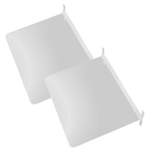 2 Stk. Transparente Regalteiler Für Schrankorganisation