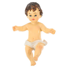 Resin Baby Jesus Figurine Krippen-Sammlerstück Heiliges Kind Skulptur