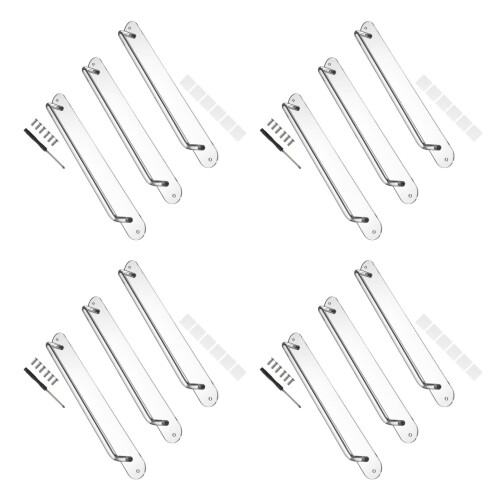12 Klammerhalter Durchsichtige Haarspangen Organizer 1