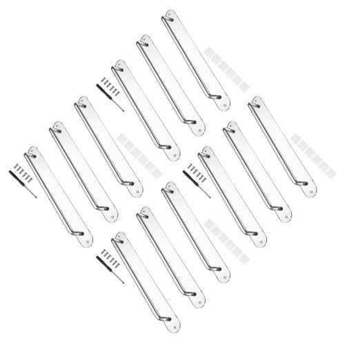 12 Klammerhalter Durchsichtige Haarspangen Organizer 2