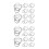 100 Vorhanglaufrollen Kunststoff Doppelrollen 6