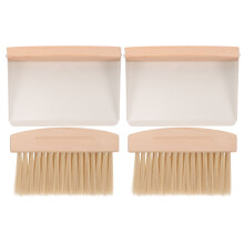 8Sets Portable Mini Broom and Dustpan Kit for Computer and Desk Use