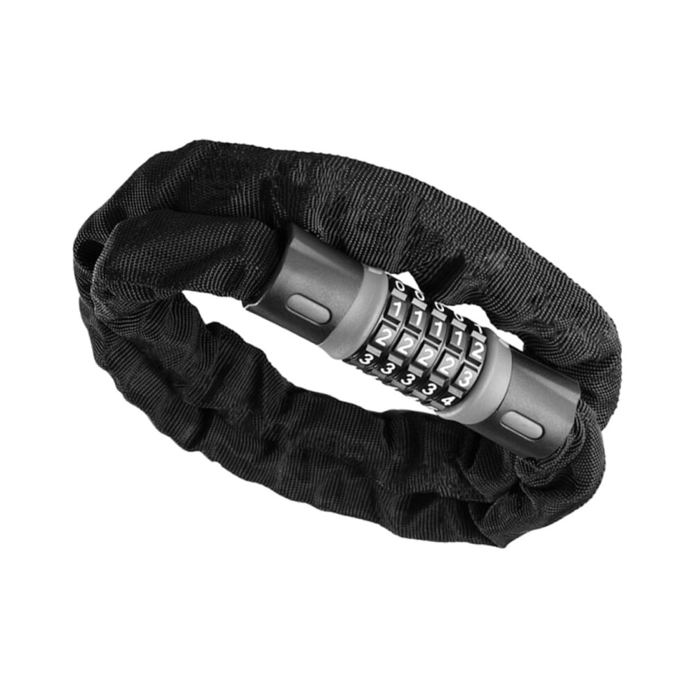 Combination Chain Lock Heavy Duty 1.2m Bike Motorbike 5-Digit Password Anti-Theft Black-image-OPC-PM7HJJK-NEW