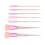 7Teiliges Make-Up- -Set Mit Puderpinsel Für Rosa 7