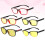 5 Paar Blaulichtfilter Brille Für Männer 8