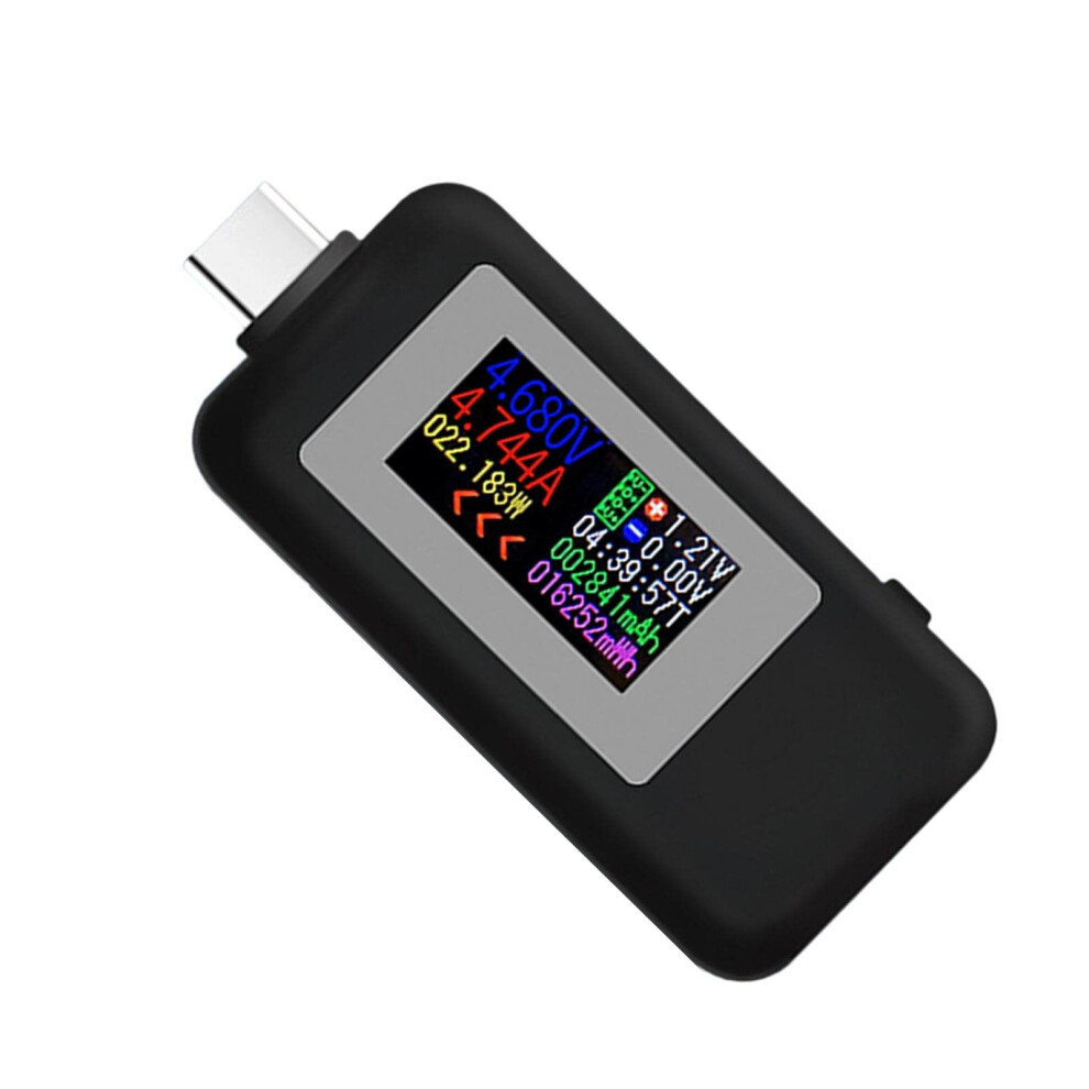 Multifunctional Tester For Usb Type-C Devices Portable Compact Usb-C Diagnostic Tool Black 9393856327201