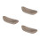3Stk Holz Sushi Tablett Bootform Für Sashimi Snacks 4