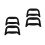 4Pcs Plastic Pull Handle for Grocery Cart Ergonomic Wagon Handle 8