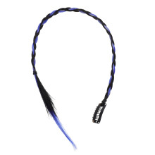 3Stk Geflochtene Zopfperücke Mit Haarclips Für Und